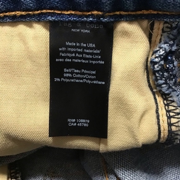 Rag&Bone High Rise Straight Leg Jean. - Picture 9 of 13
